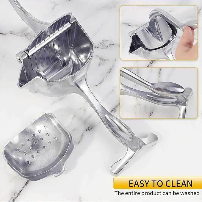 Apex Strong Metal Hand Juicer – Small Size Manual Pressor