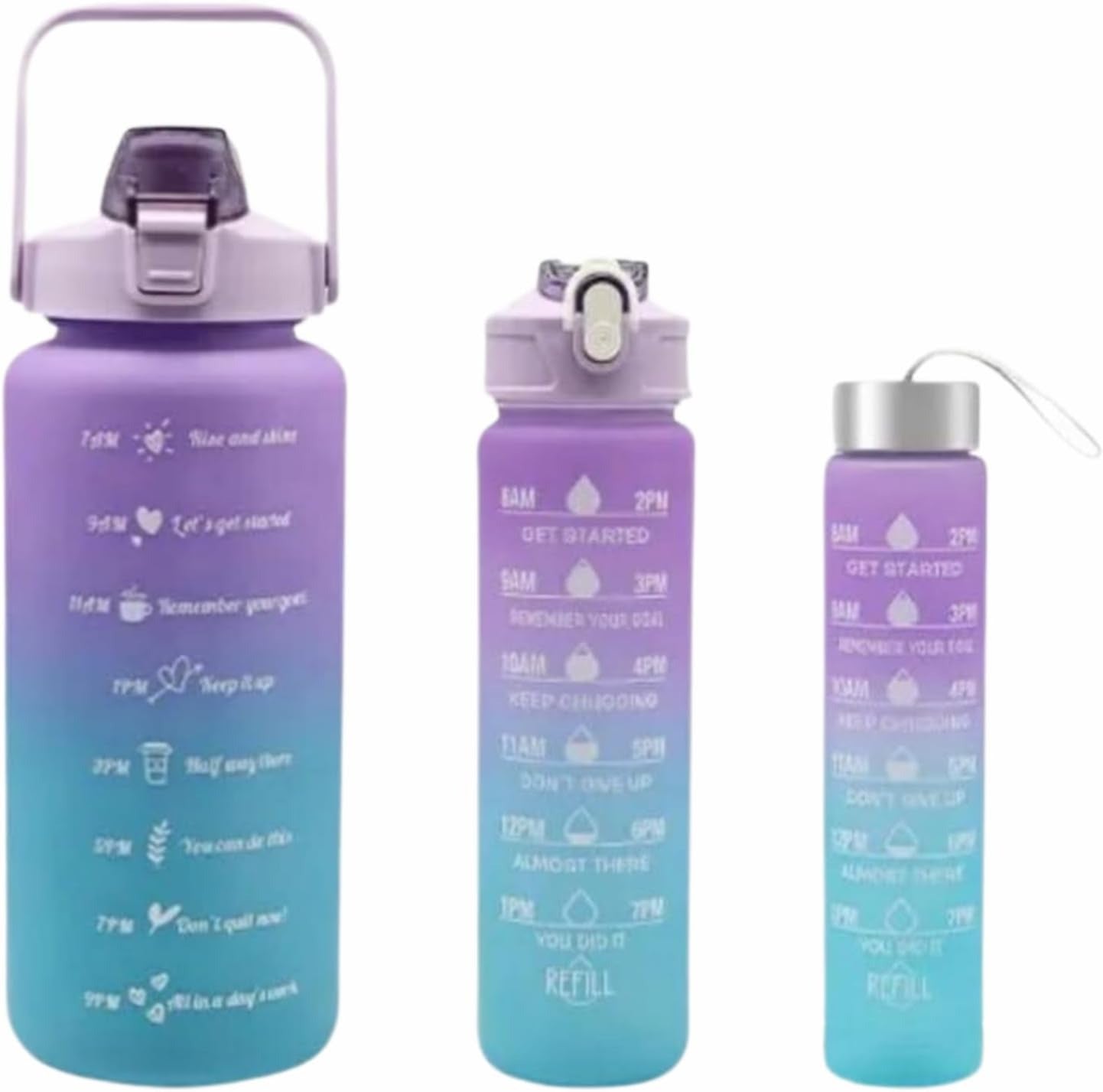 Apex Sports Water Bottles 3 Pcs Set